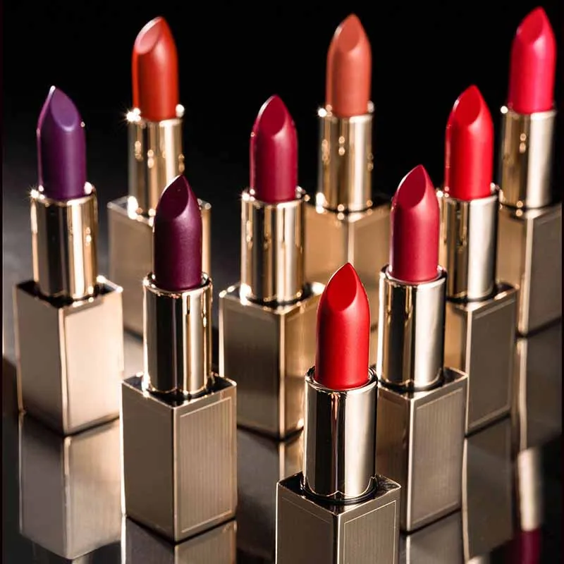 

Korean Cosmetics Makeup Hygienic Matte Long-Lasting Metallic Lipstick