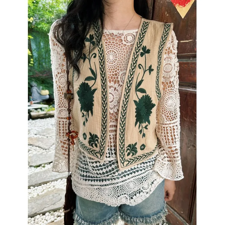 Синьцзян путешествия экзотический этнический Sle ретро цветочная вышивка