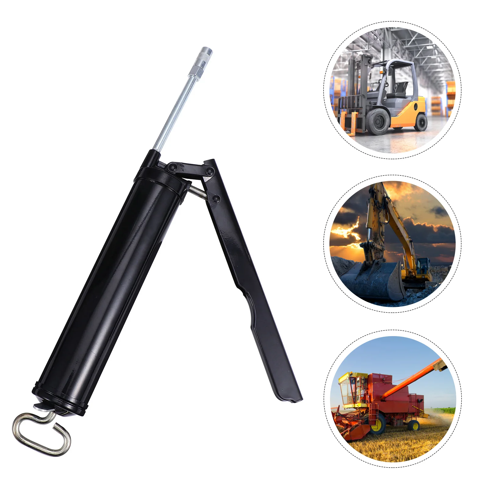 

Manual Lever Grease Grease Oil Filler Lubrication Tools Lubricator for Car
