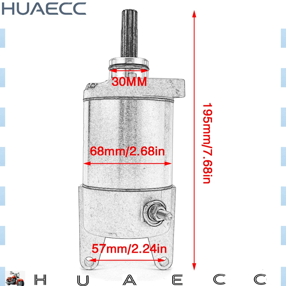 Стартер 31200-MN9-003 для Honda NX500 NX650 Dominator XR650L FX650 31200-MN9-013 31200-MN9-023 31200-MAK-003 31200-MAK-000 (art.: 3920db3b5a326) - 3920db3b5a326