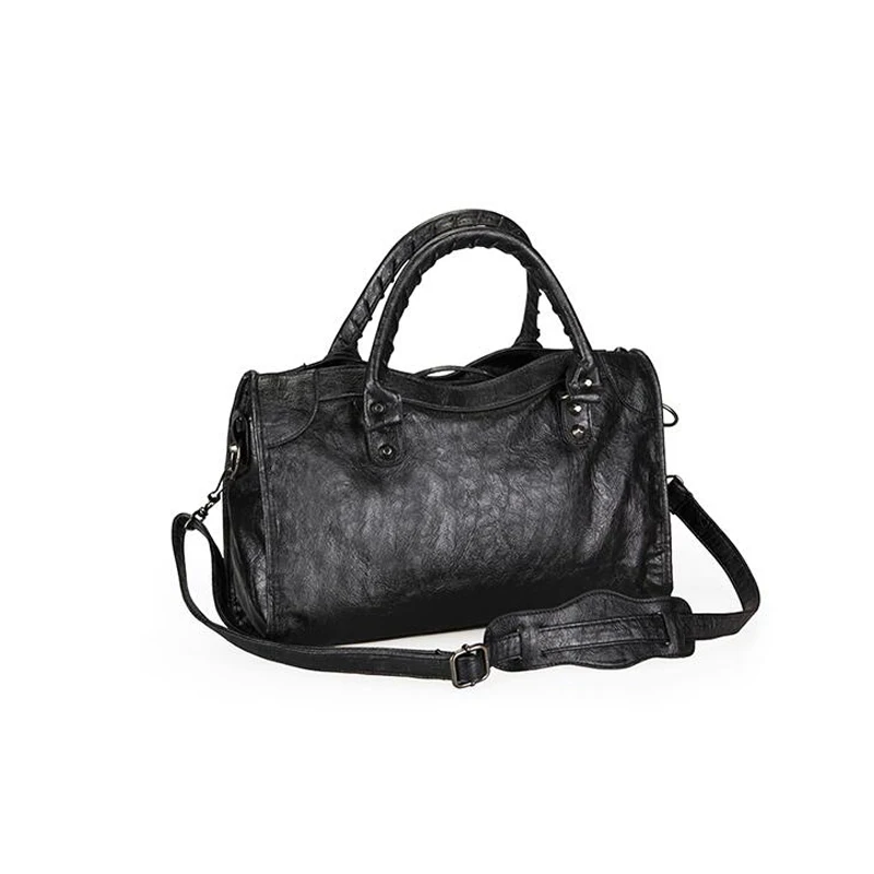 

Luxury Purses and Handbags Women Bags Brand Designer Soft Tassel Motorcycle Bag Chic PU Leather Stylish Crossbody Shoulder Bag