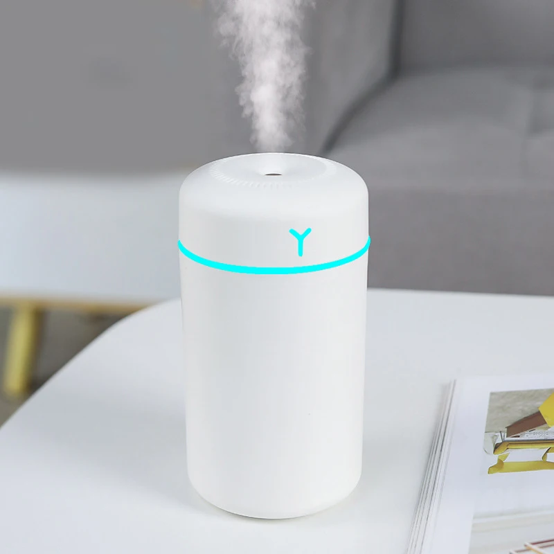 

Portable420ml Electric Air Humidifier Aroma Oil Diffuser USB Cool Mist Sprayer with Colorful Night Light for Home Car Humidifier