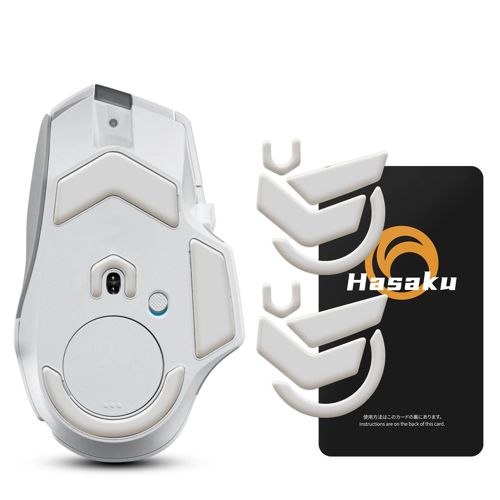 Игровые ножки для мыши HASAKU с закругленными изогнутыми краями сменные