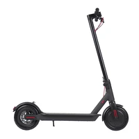 morden style new black aluminum alloy frame electric mobility foldable electric scooter of high quality