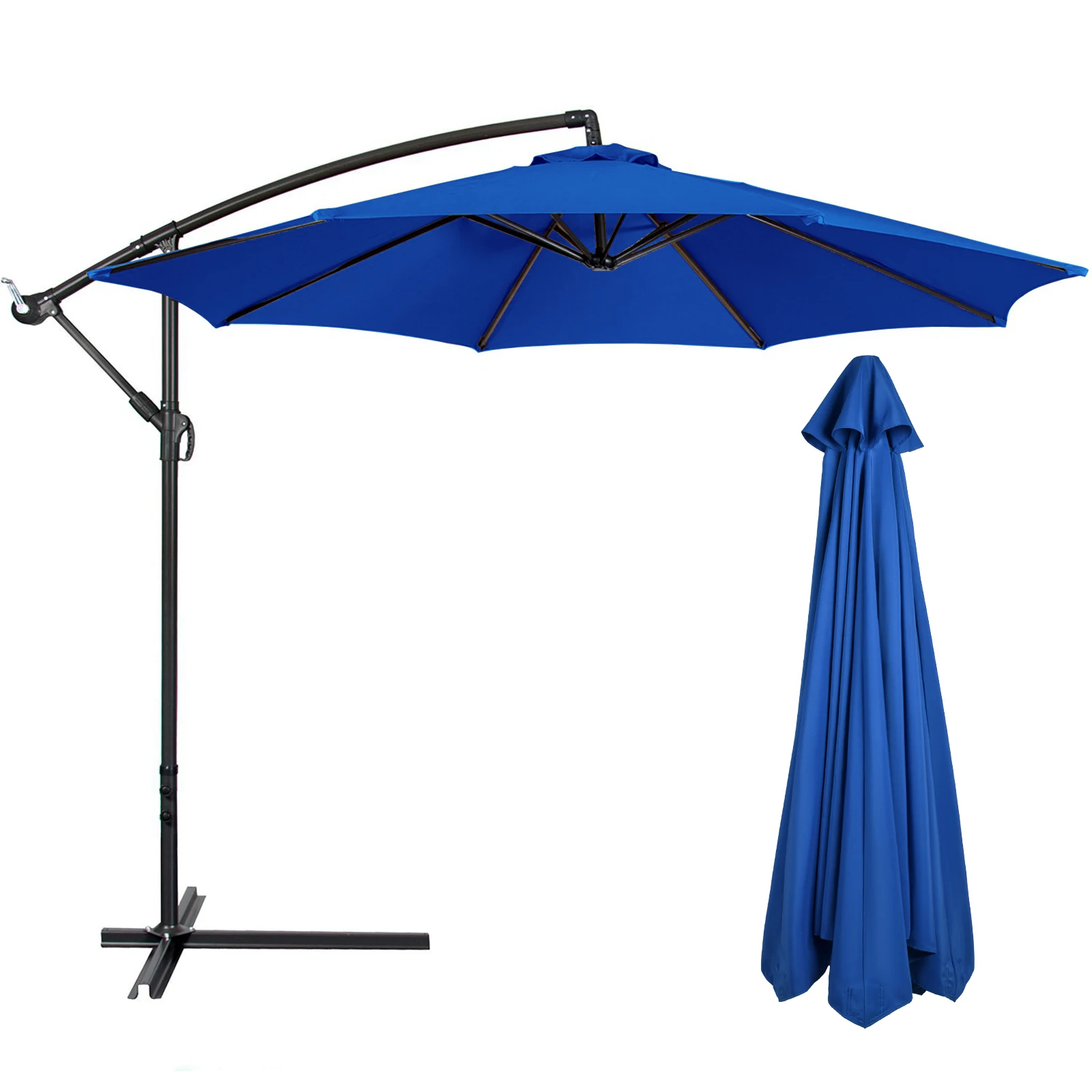 

Shade Cloth Garden Umbrella Replacement Patio Umbrellas Canopy Polyester UV Protection 3 Meters Waterproof Outdoor Parasol