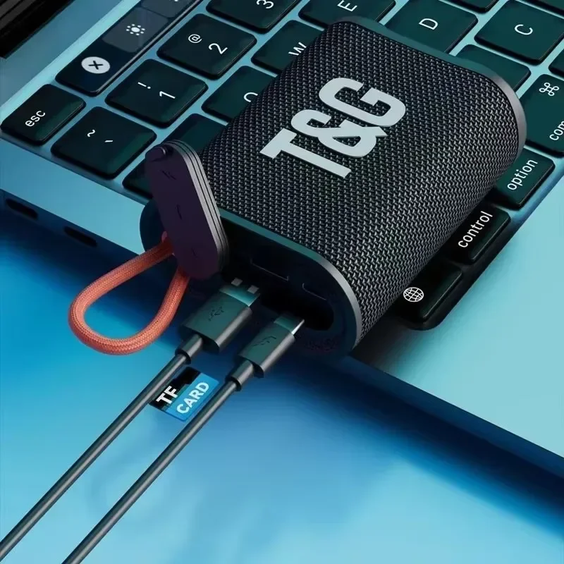 TG-396 портативный модный велосипедный уличный мини-динамик с красочным освещением