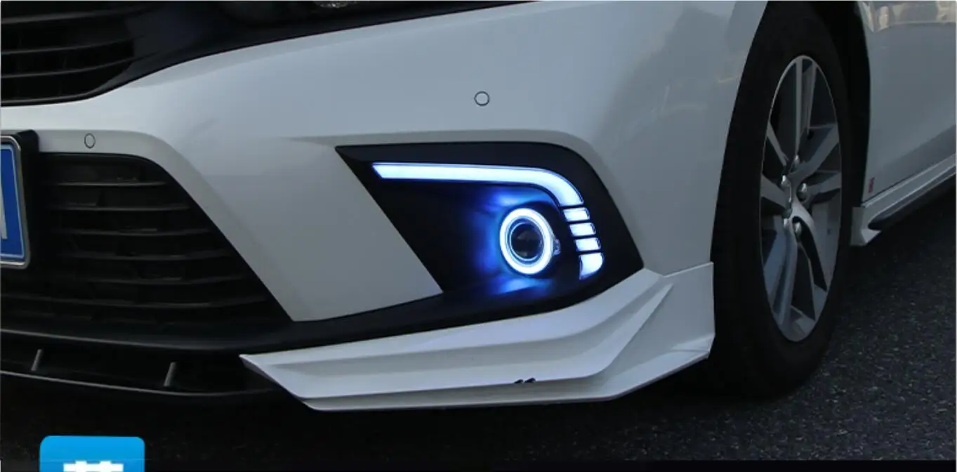 1 комплект автомобильные фары на бампер для Honda Civic дневное освещение 2021 ~ 2023y DRL