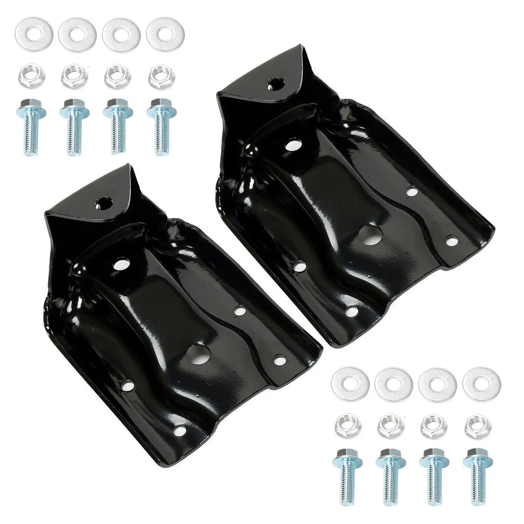 

1 пара, комплект скоб для крепления на пружине заднего листа 12474021 для Chevy Silverado GMC Sierra, 2 шт.