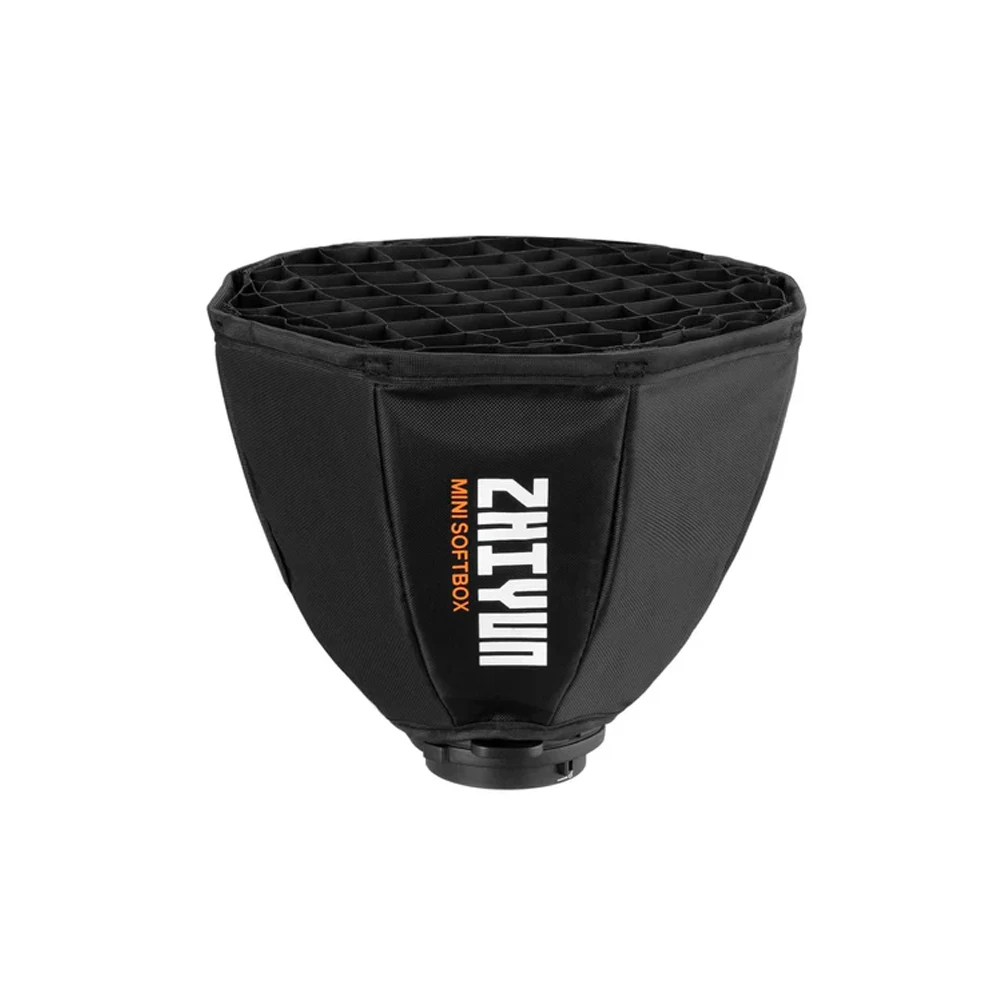 Фото Софтбокс ZHIYUN Mini Bowens Mount для фонарей с креплением ZY ZHIYUN MOLUS серии X100/X60/G60, ZHIYUN CINEPEER CX100/CX50/CX50 RGB №3