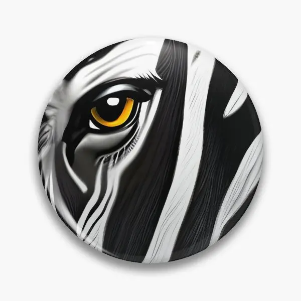 

Мягкая булавка «Зебра глаз», подарок, милая мультяшная бижутерия, декор для воротника, шляпы, одежды, Женский значок, креативная булавка на л...