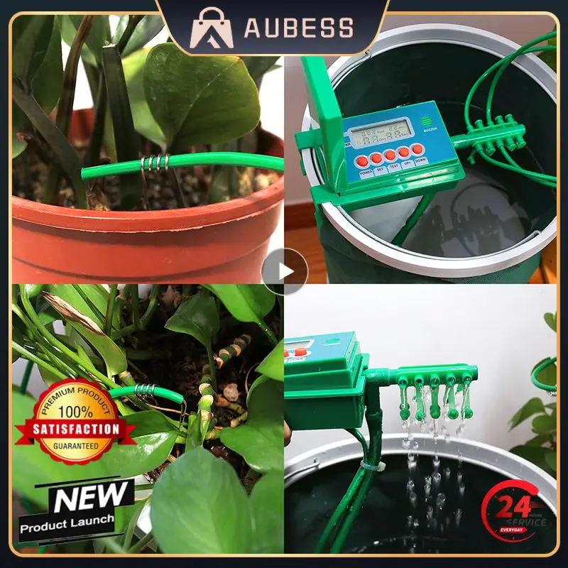 

1/2/3PCS Garden Irrigation Water Timer High-quality With Lcd Screen Flower Watering Device Household Sprinkler Irrigation Tools