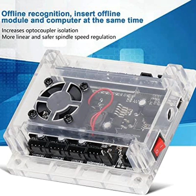 Плата управления гравировальным станком с ЧПУ 3 оси GRBL 1 1V3 4 Usbport контроллер