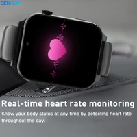 1 99 full screen smartwatch ip67 waterproof heart rate health monitoring gps wifi 4g network face unlock sports andoid 9 1 watch