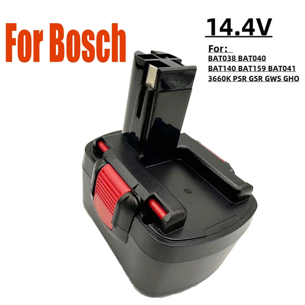 Фото (Для Bosch) Сменные аккумуляторы для электроинструментов 14,4 В 12,8 Ач BAT038, BAT040, BAT140, PSR 14,4VE-2, GSR 14,4 В, GDS, 35614, BAT041 №3