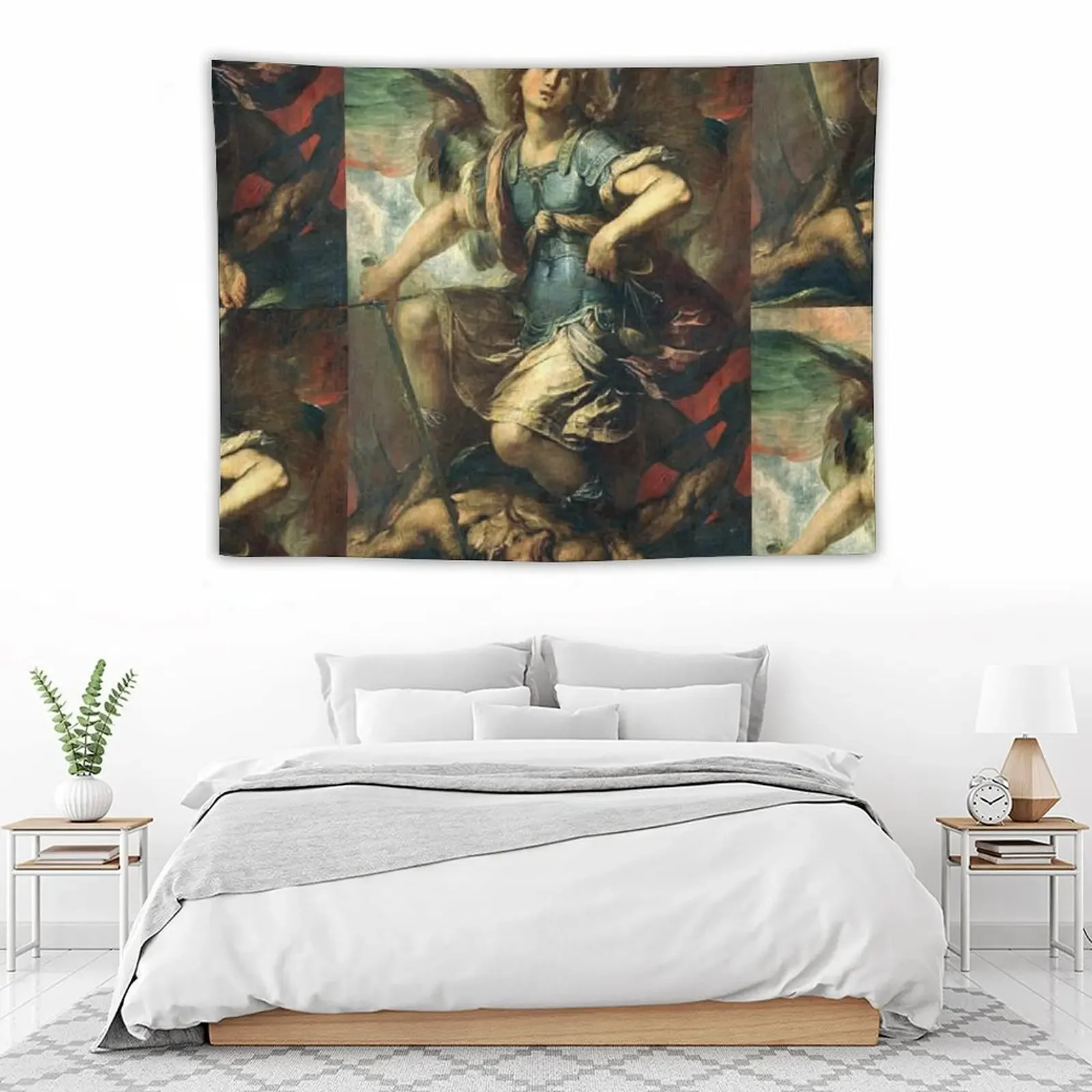 Майкл арчанел Победы сатаны Откровение 12-7-9 гобелен украшение для дома Настенный