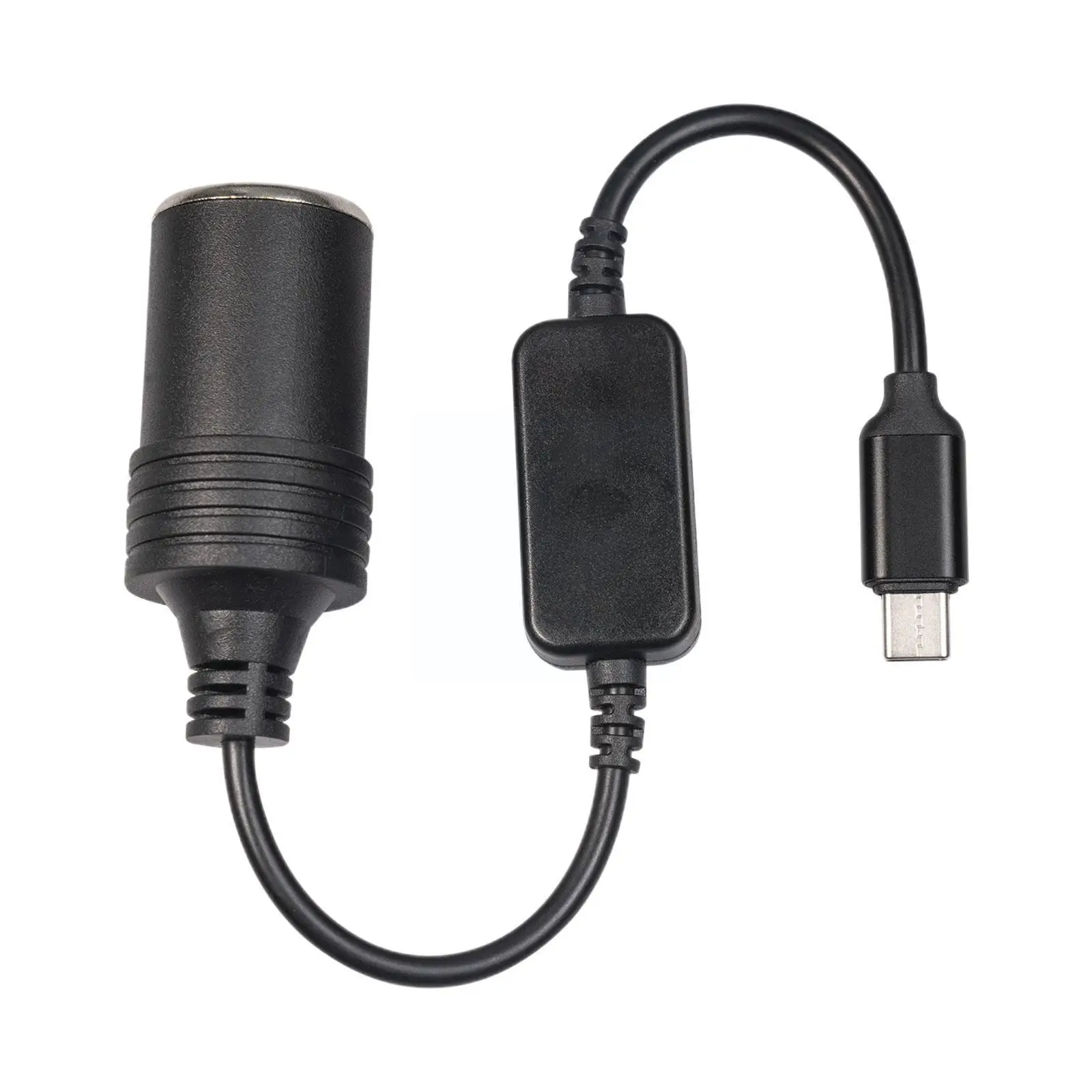 

USB C Type C to 12V Car Cigarette Lighter Socket Female Converter Adapter Cord for Car Cigarette Lighters Car Vacuum Cleane D2F8