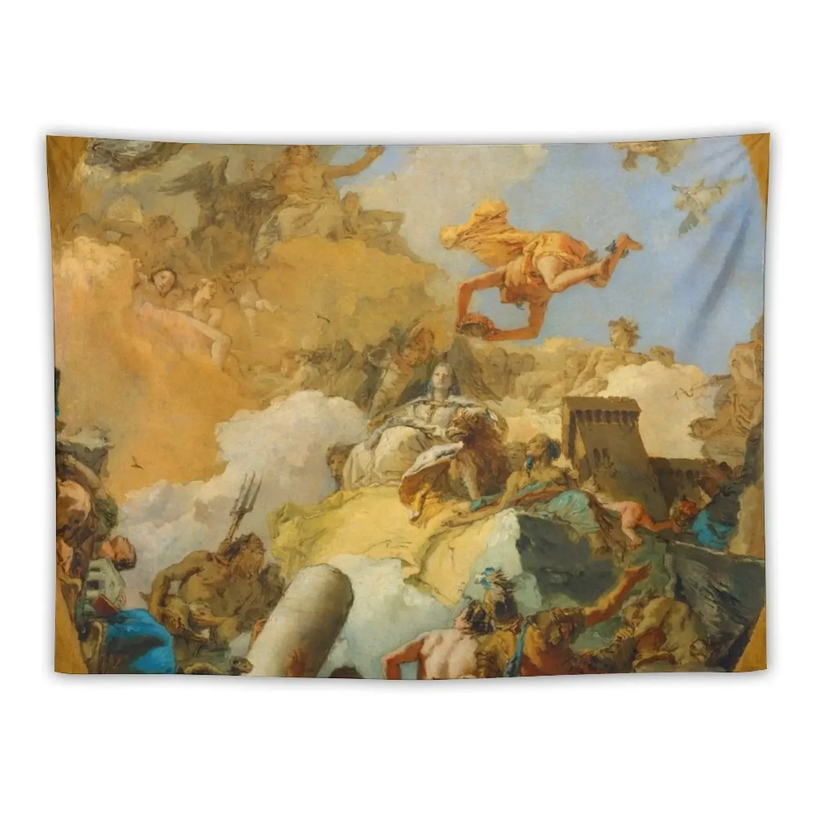 Гобеленовые настенные гобелены с апотеозом испанской монархии от Джованни