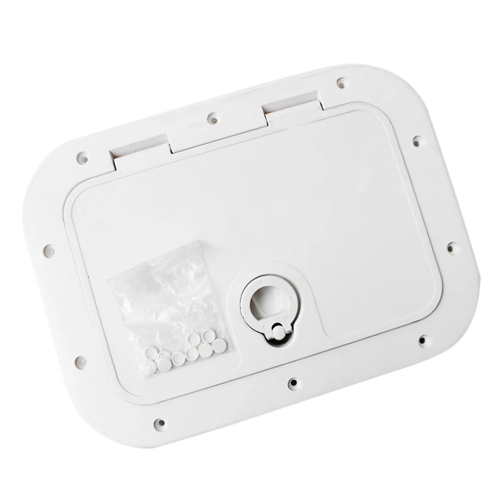 

Marine Deck Plate Inspection Hatch Plastic Access Boat RV 14.76 x 11