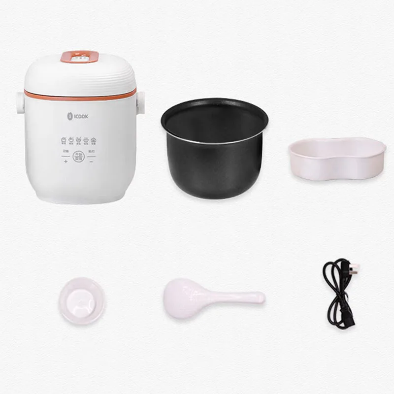 Мини-рисоварка емкостью 0 8 л портативная электрическая плита
