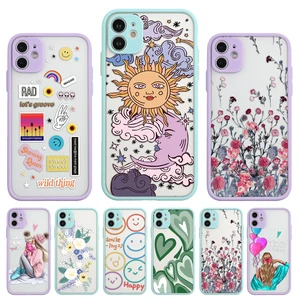 phone case for samsung galaxy a33 5g case flower painted funda for samsung a53 cover a52s 5g a52 a12 a13 a22 a32 case shockproof free global shipping