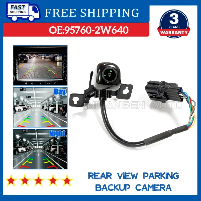 95760-2W640 Автомобильная камера заднего вида для Hyundai Santa Fe 2016 2017 2018 резервная