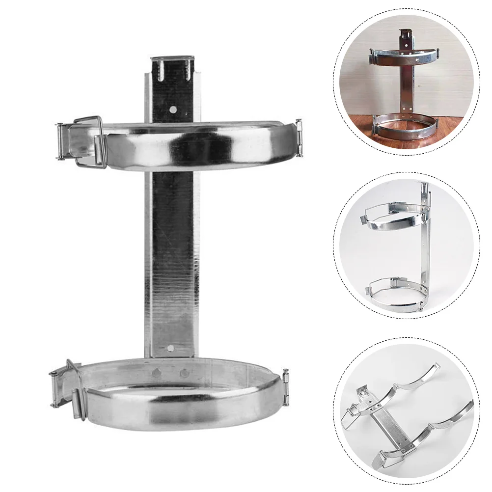 

Extinguisher Fire Holder Rack Wall Hanger Bracket Hook Mount Afire Accessory Roll Adjustable Bariron Mounting Hanging Car Home