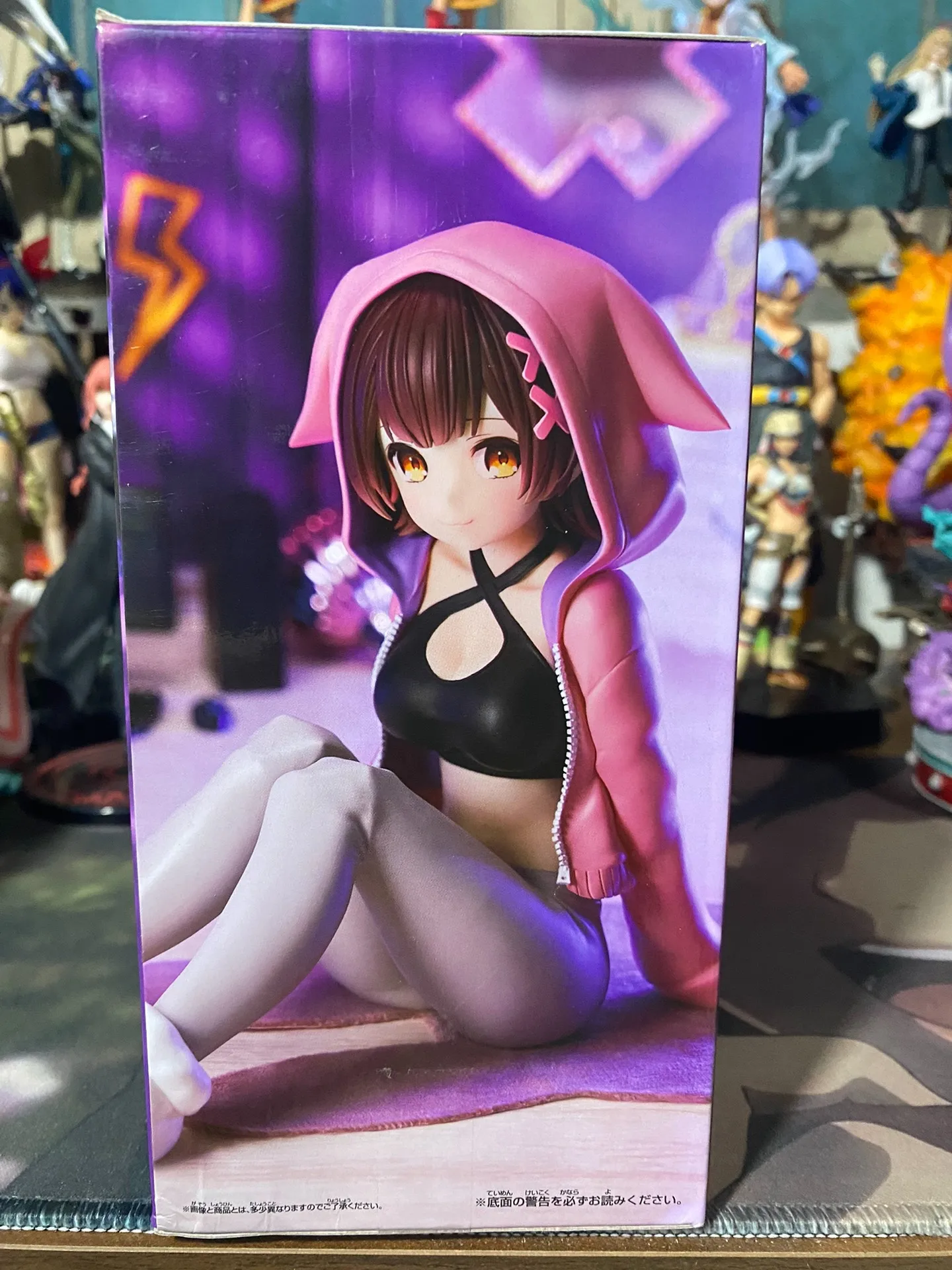 Оригинальная коллекционная игрушечная фигурка BANDAI Ban PRESTO Relaxtime Hololive Roboco