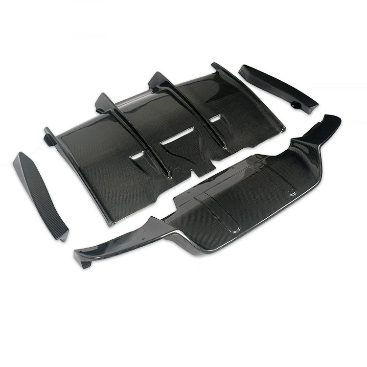 

carbon fiber PSM style rear diffuser For series M6 F06 F12 F13 M Sport 2012-2014 rear car bumpers diffuser body kit