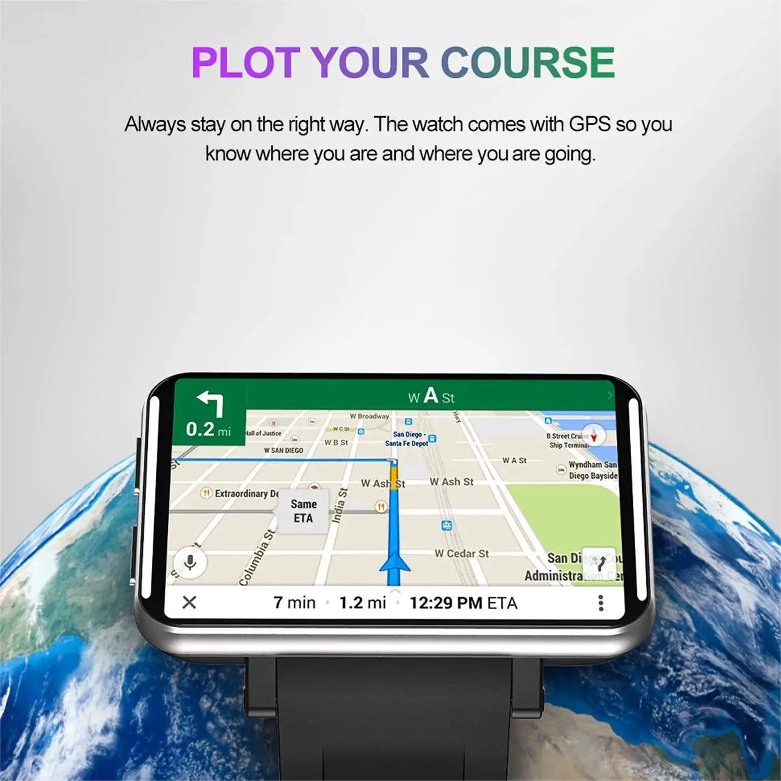 Для 4G LTE Android умные часы 2 86-дюймовый экран 3 + 32G GPS-позиционирование мониторинг