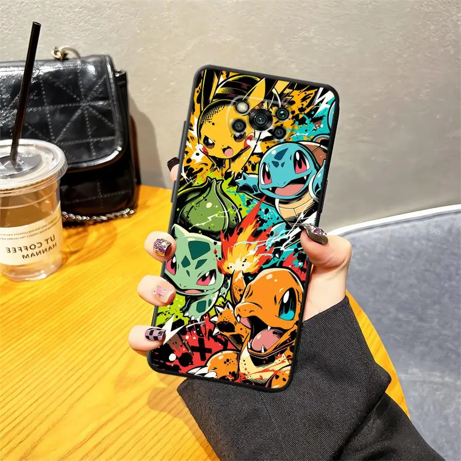 Чехол для телефона Xiaomi Poco F8 M3 M4 M7 Pro F1 C75 C71 C61 M5 F3 X3 X4 X5 X7 Pro C50 с мультяшным дизайном Покемонов (art.: 3920d8a9207fe) - 3920d8a9207fe