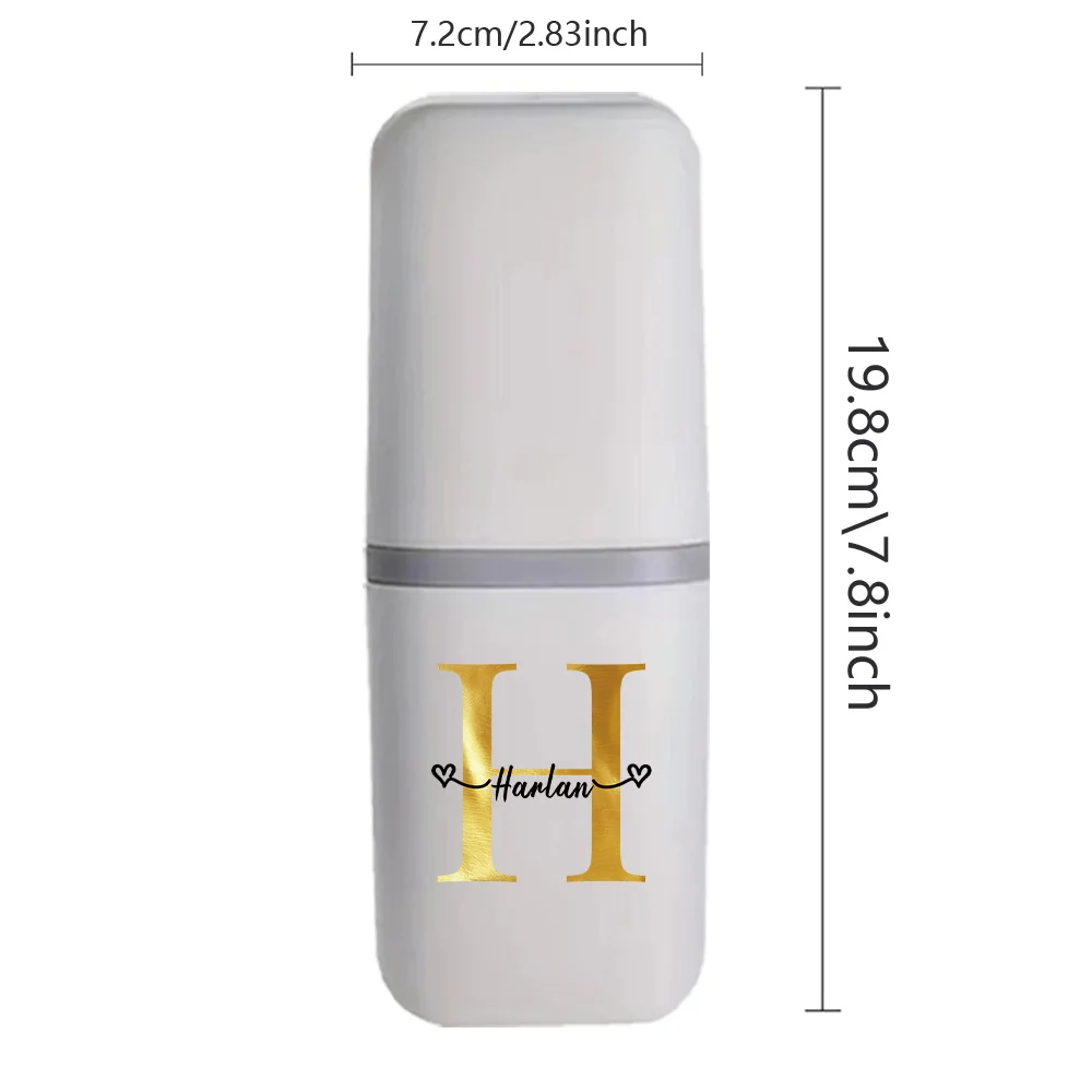 ity na zamówienie Organizer szczoteczki do zębów z odłączanym kubkiem płukania ust Przenośny futerał przechowywania pasty użytku w podróży