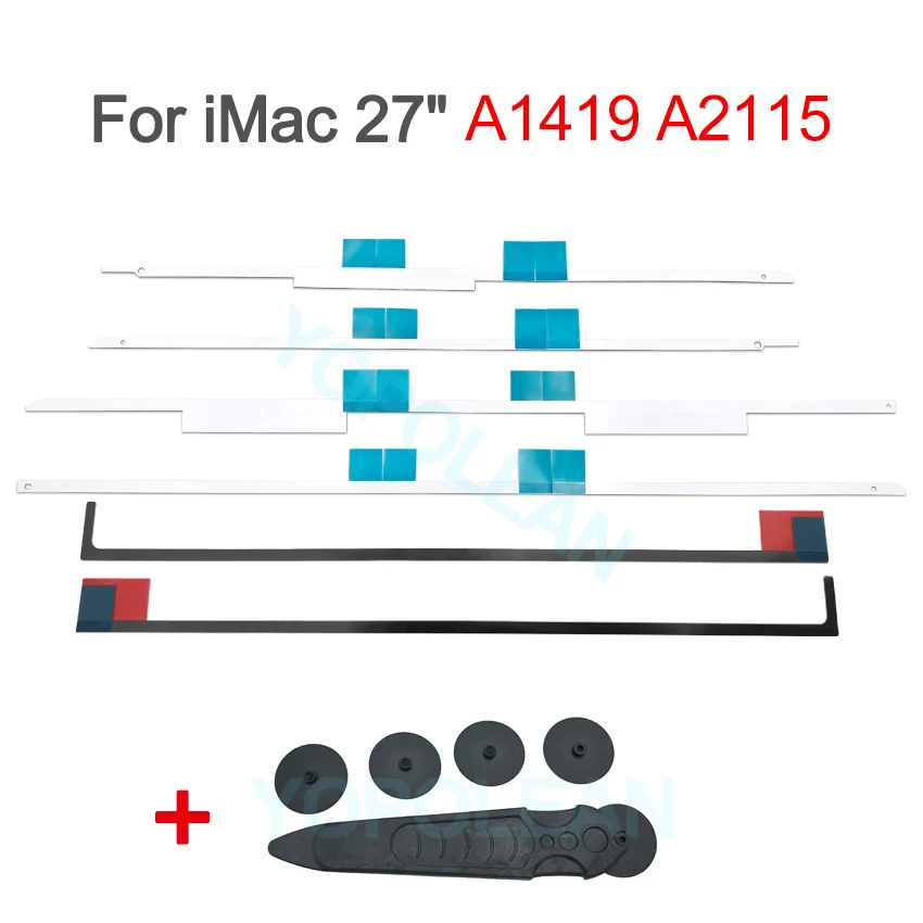 10 наборов/лот нового комплекта для ремонта A1419 A2115 LCD дисплея на ленте клея для iMac 27" с 2012 по 2019 год