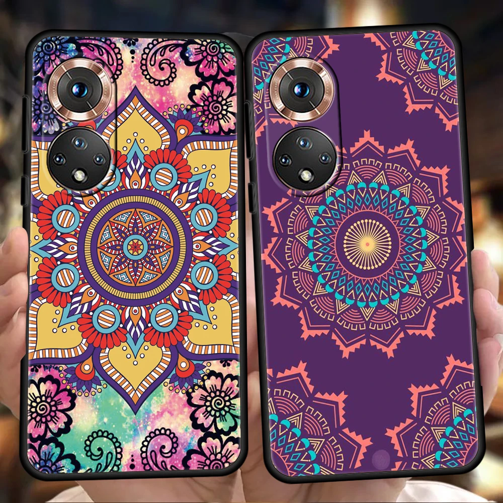 

Mandala Phone Case For Honor 50 10i 20i Pro Cover Bag For Honor 20 20S 10 9 8A 8S 8X 7A 5.7inch 7X Silicone Shell Fundas Coque