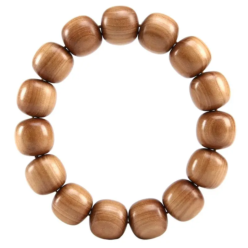 Pure Sandal Beads Bracelet Super Ebony Customized Rosary Bracelet Crafts for Men and Women