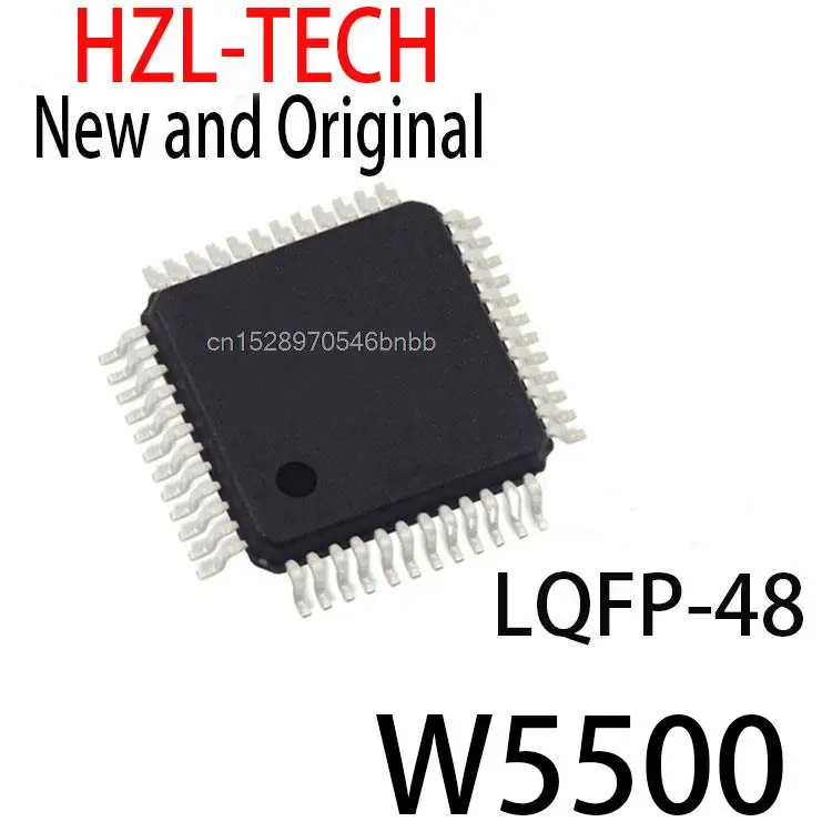 

2 шт Новый и оригинальный LQFP 5500 LQFP-48 SMD новый и оригинальный IC W5500
