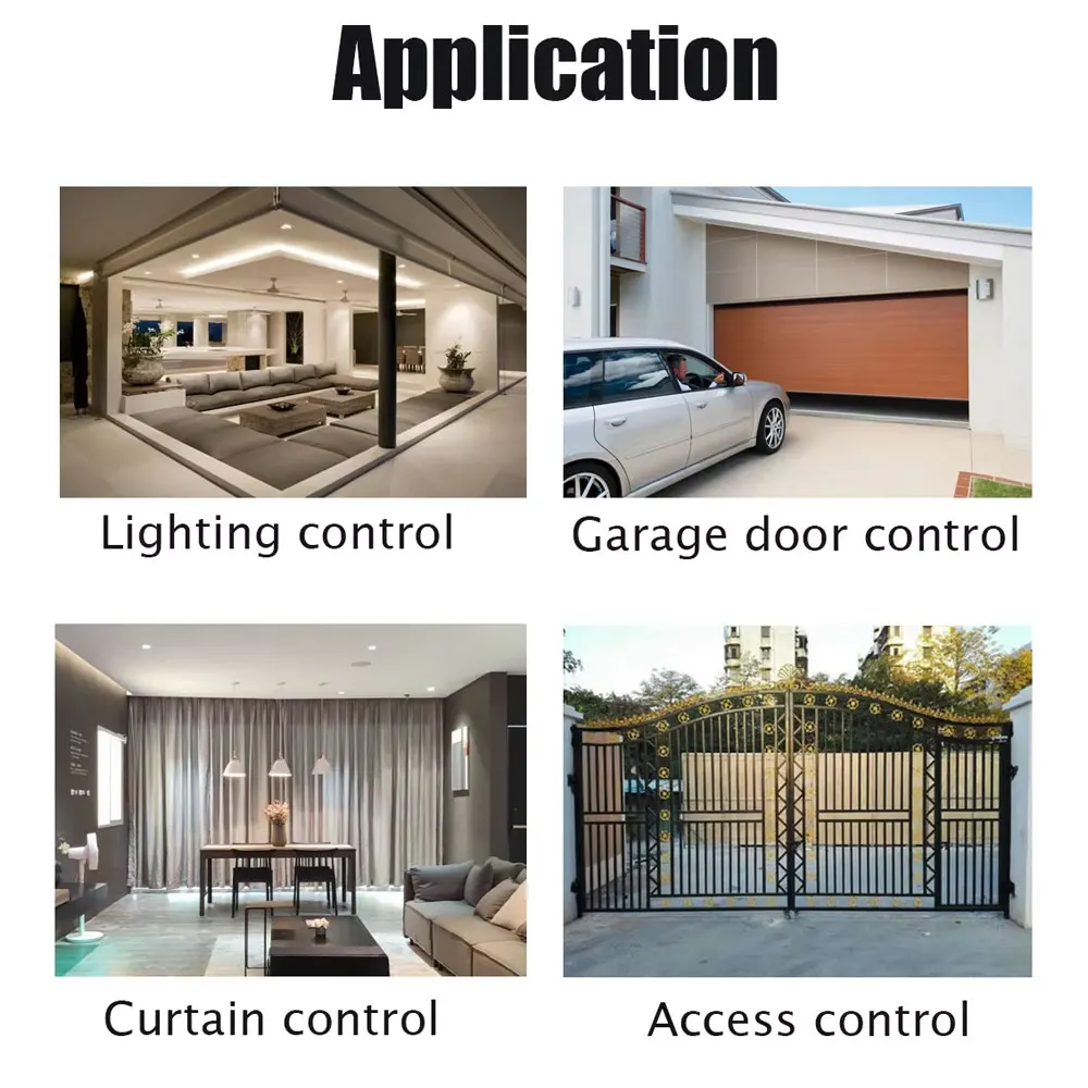 Комплект дистанционного управления 433 МГц DC12-48V для двигателей оборудования