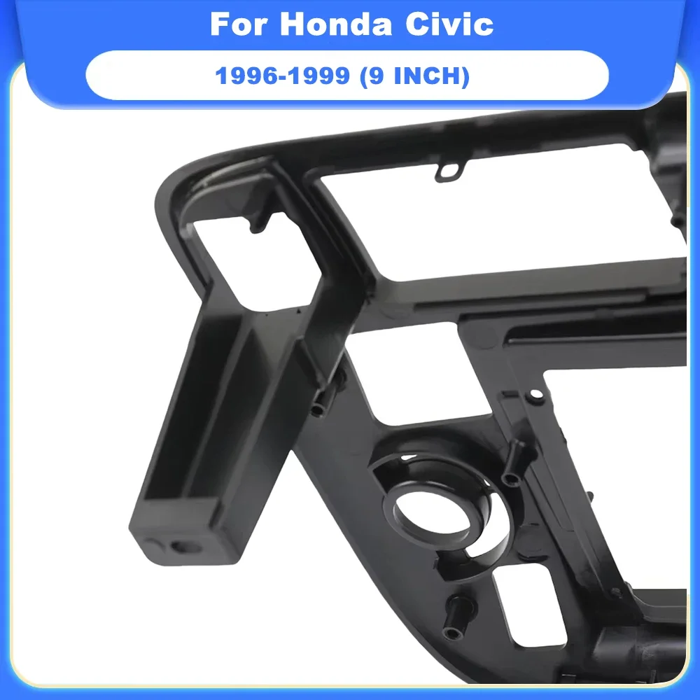 9-дюймовый автомобильный радиоприемник для Honda Civic 1996 1997 1998 1999 Auto Android MP5 Player Panel Frame 2Din Head Unit Stereo Dash Cover (art.: 3920cebc563e7) - 3920cebc563e7