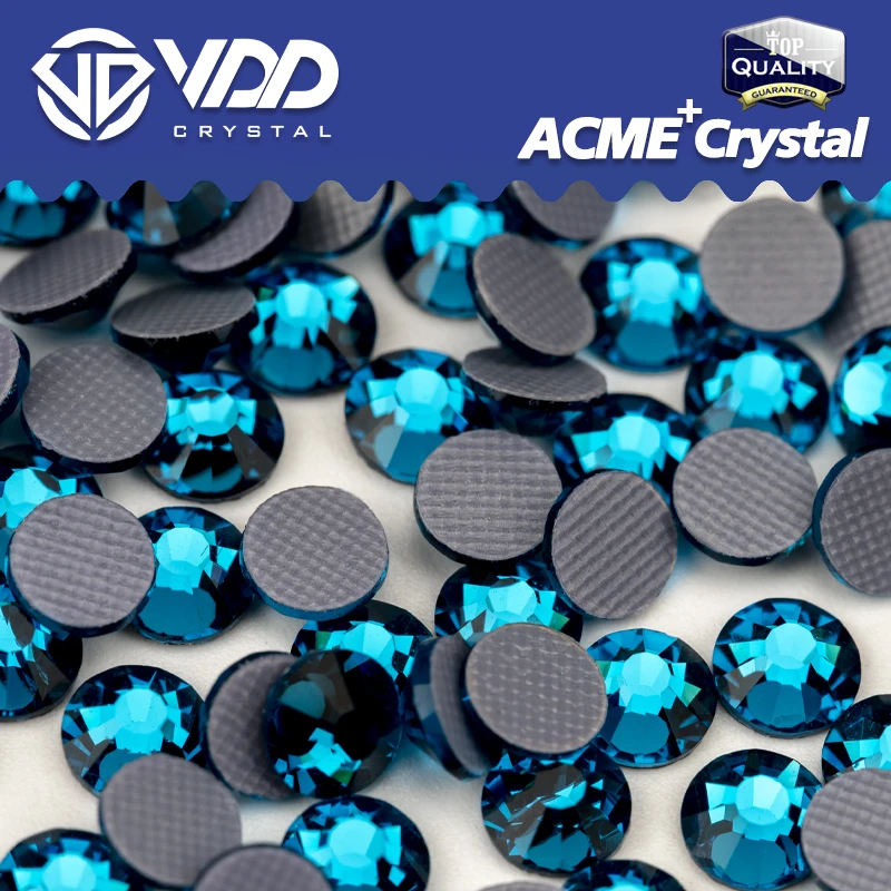 

VDD Indicolite AAAAA высшее качество искусственная фотография на обратной стороне блестящие камни для украшения Grament