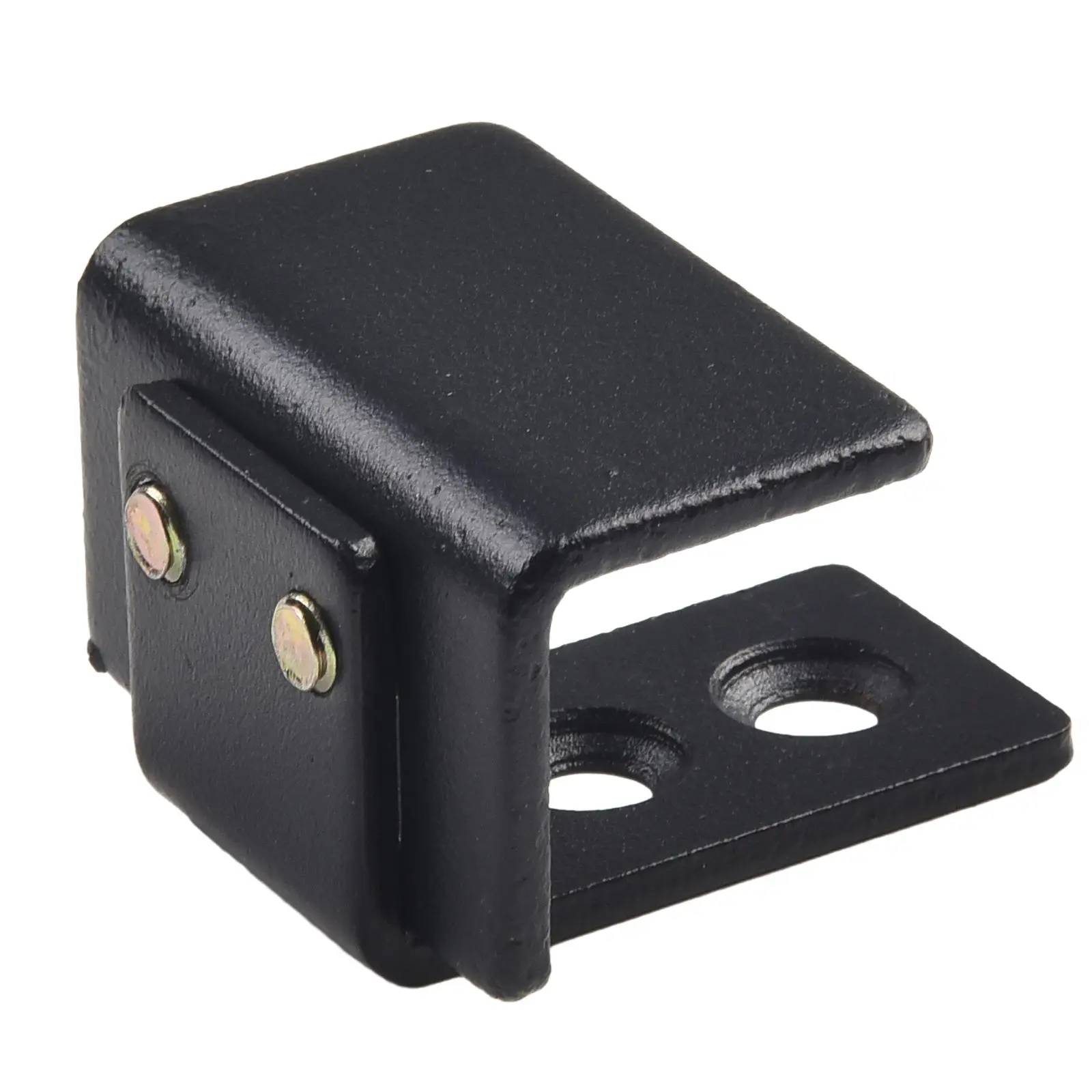 Направляющая двери сарая Поворотный стопор Черная нижняя направляющая