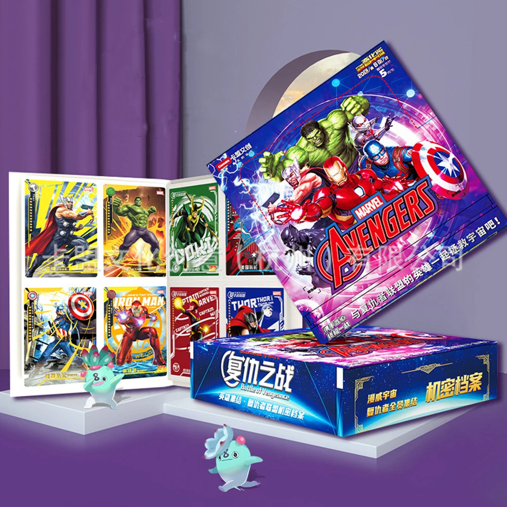 Marvel Мстители Аниме фигурки Бронзирующая плотная вспышка карты танос Тор