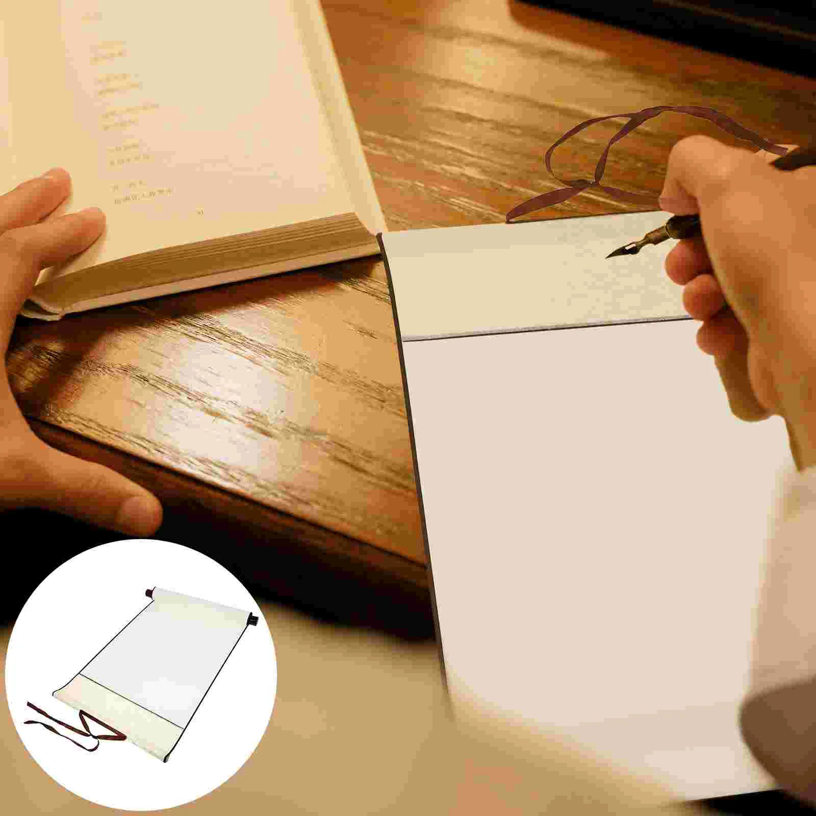 

Chinese Painting Scroll Chinese Rice Paper Scroll Blank Calligraphy Scroll for Wall