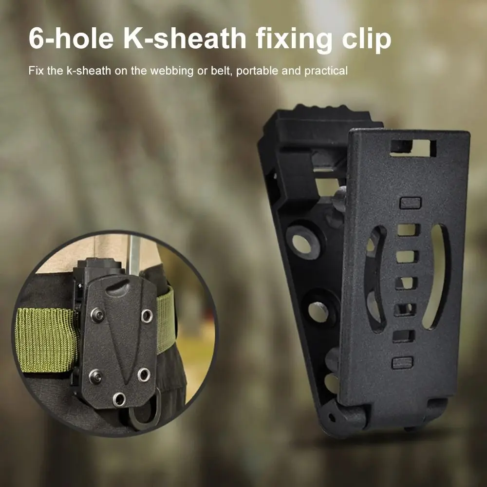 

1PC Small Nylon Belt Clip Belt Loops DCL Combat Loop Holster/Sheath For Kydex With Screw DIY Outdoor Tool Clip For Outdoor