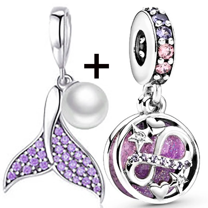 Подвеска-шарм из бисера 2 шт