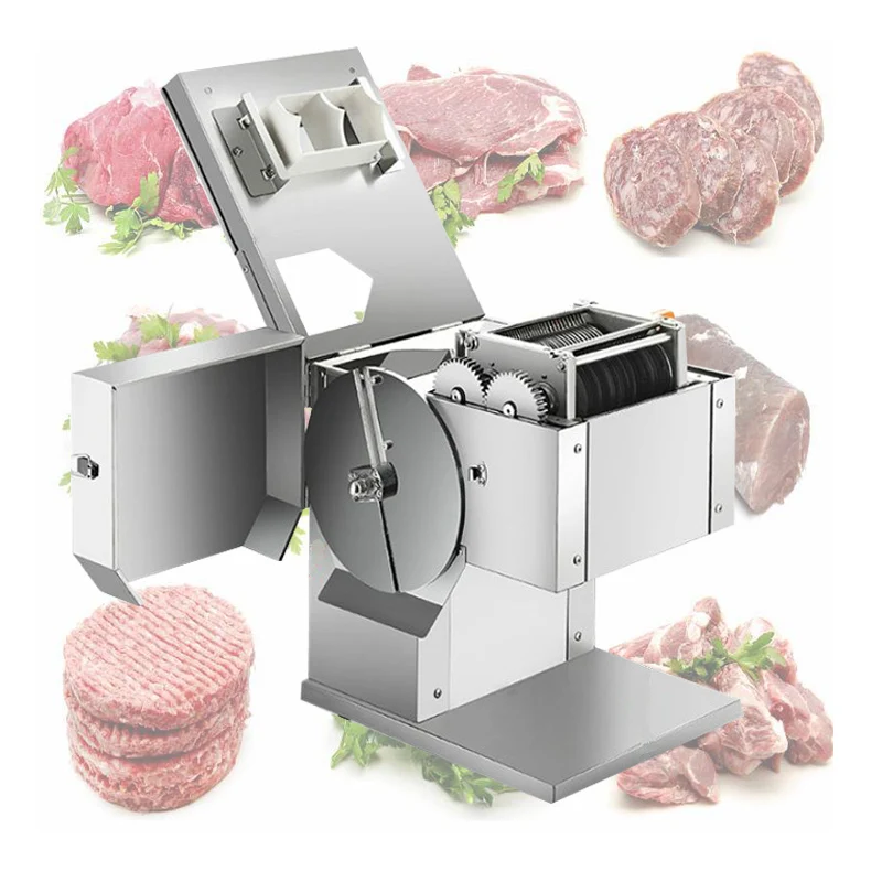

Commercial Stainless Steel Automatic Vegetable Cutter Household Electric Potato Chips 110V 220V