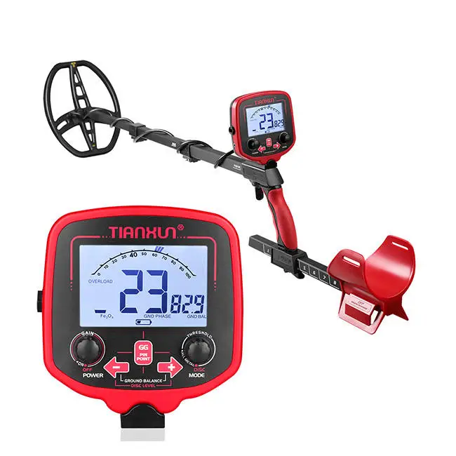 TX-850L Профессиональный Золотой металлоискатель глубина обнаружения 10 метров VLF