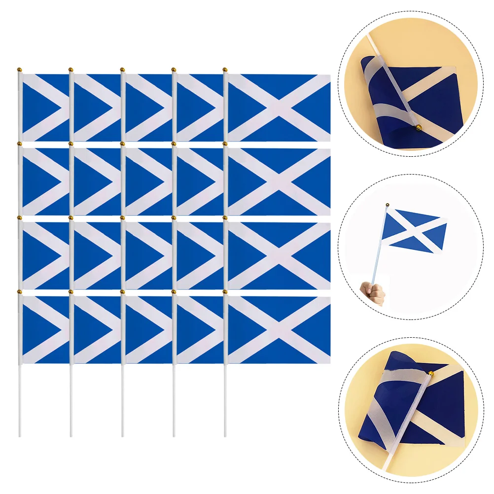 

Flag Scottish Scotland Handheld Flags Stick Partyworld Topper Favors Country International Cupcake Decoration Toothpick Mini