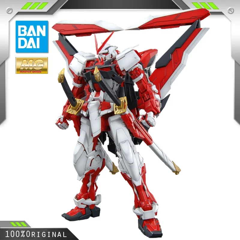 

BANDAI MG 1/100 MBF-P02 Gundam Astray красная рамка Сборная модель экшн-игрушка фигурки сборка пластиковая модель комплект подарки для детей
