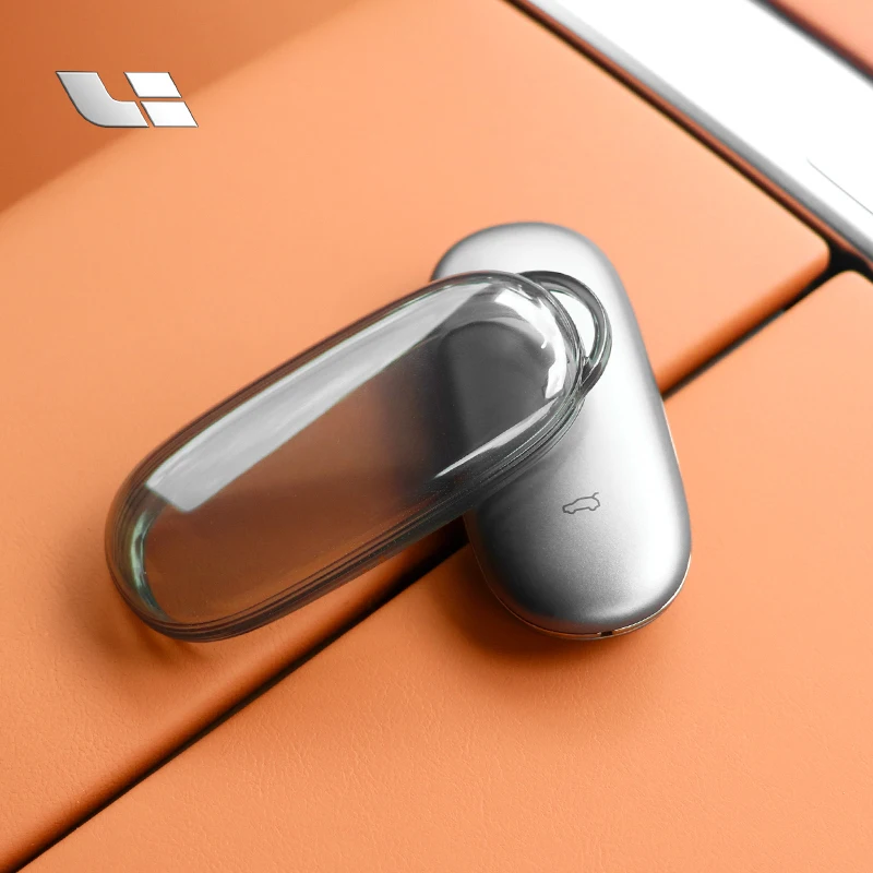 

Подходит для Li L6 L7 L8 L9 LIXIANG Mega автомобильный чехол для ключей, прозрачный чехол с полным покрытием, специальный защитный брелок