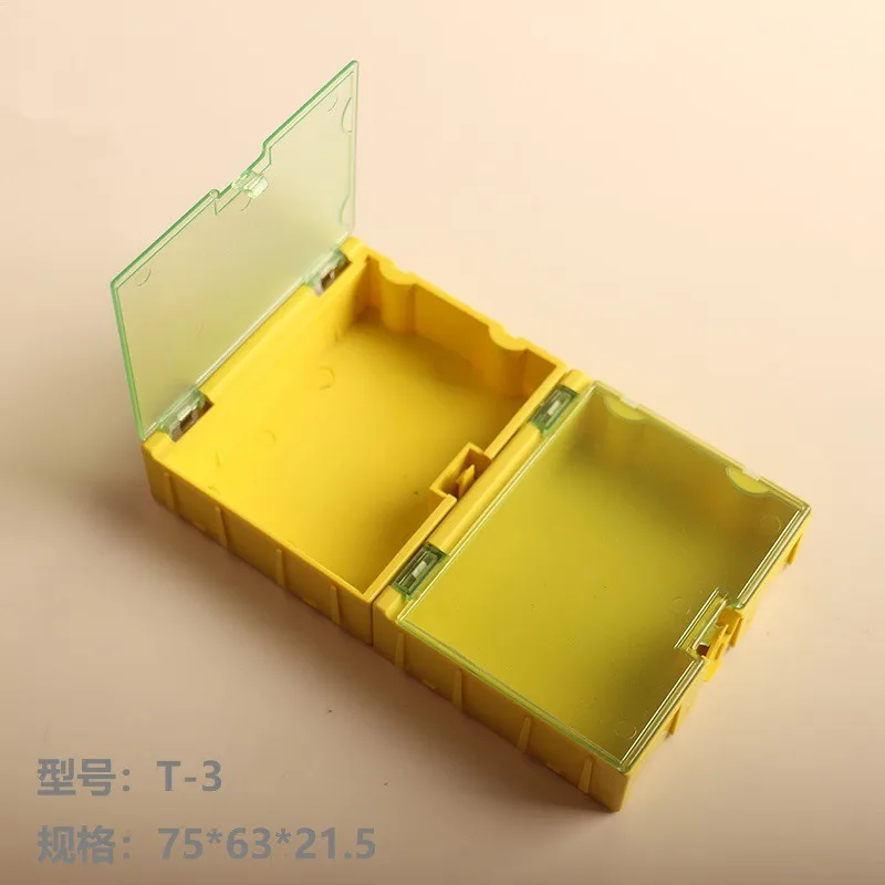 4 шт. SMD SMT коробка для хранения электронных компонентов