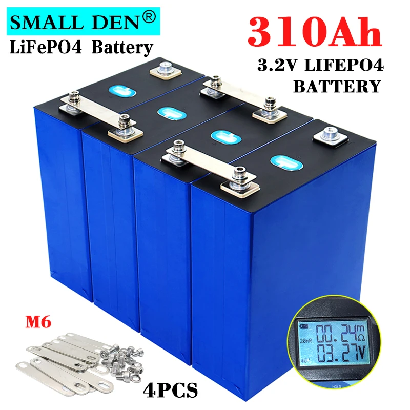 

4 шт., аккумуляторные батареи 3,2 в, Ач, 12 В, 24 В, Ач